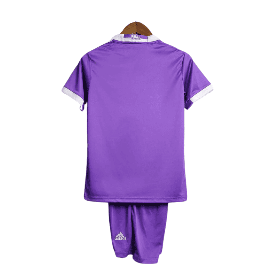 Real Madrid Away 2017-2018 - KIDS SET - Image 2