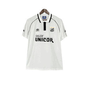 Santos 1997 I Home Jersey - Retro Version