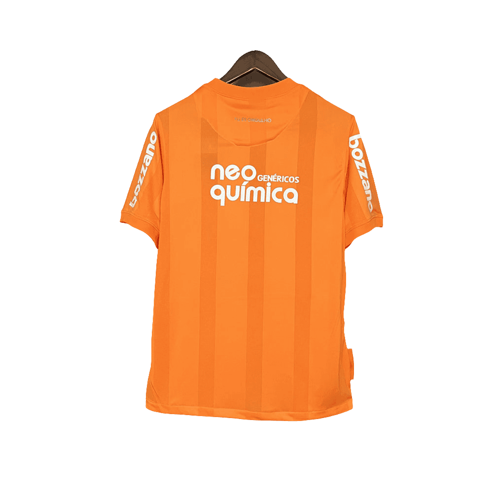 corinthians 2010 goalkeeper orange jersey retro version