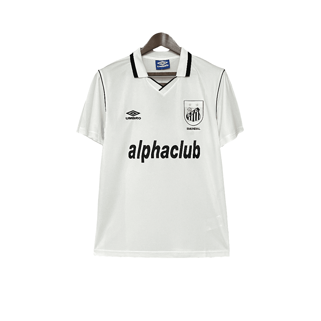 Santos 2001 I Home Jersey - Retro Version