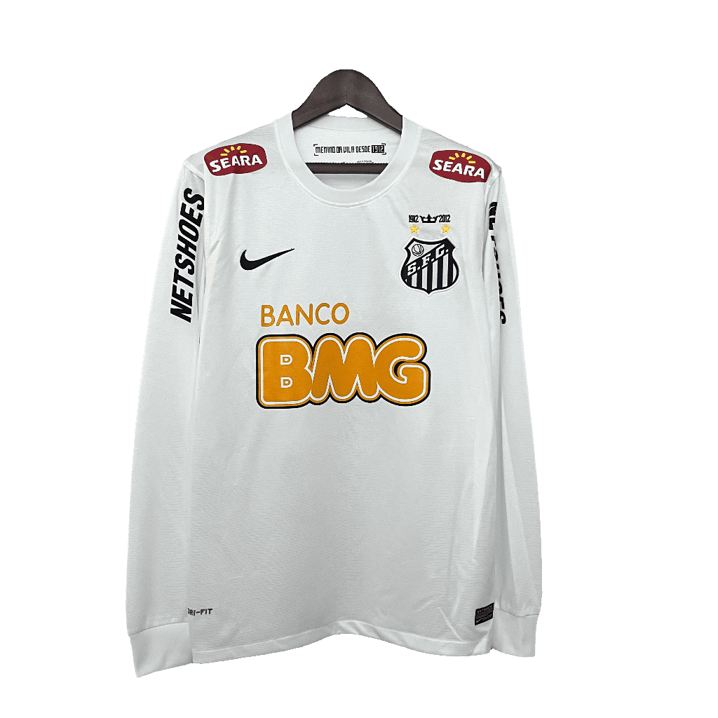 Santos 11/12 I Home Jersey - Long Sleeve Retro Version