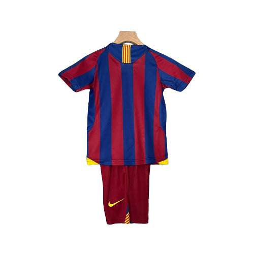 barcelona 05/06 i home retro kids kit