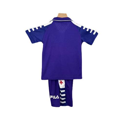 Fiorentina 1998 I Home - Retro Kids Kit - Image 2
