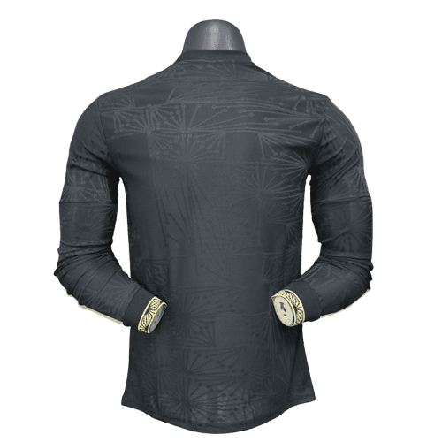 Mexico 25/26 Gold Cup Black Long Sleeve Jersey - Player Version - Image 2