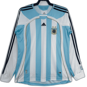 Argentina 06/07 I Home Jersey - Long Sleeve Retro Version