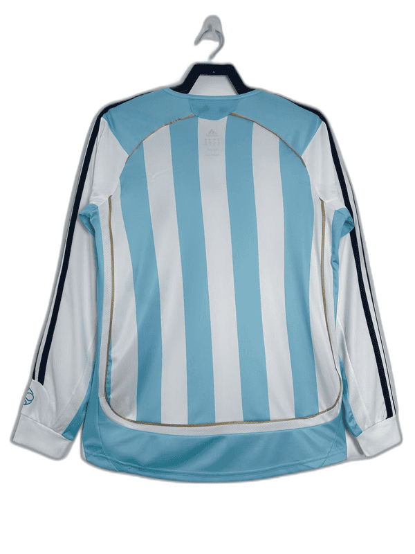 Argentina 06/07 I Home Jersey - Long Sleeve Retro Version - Image 2