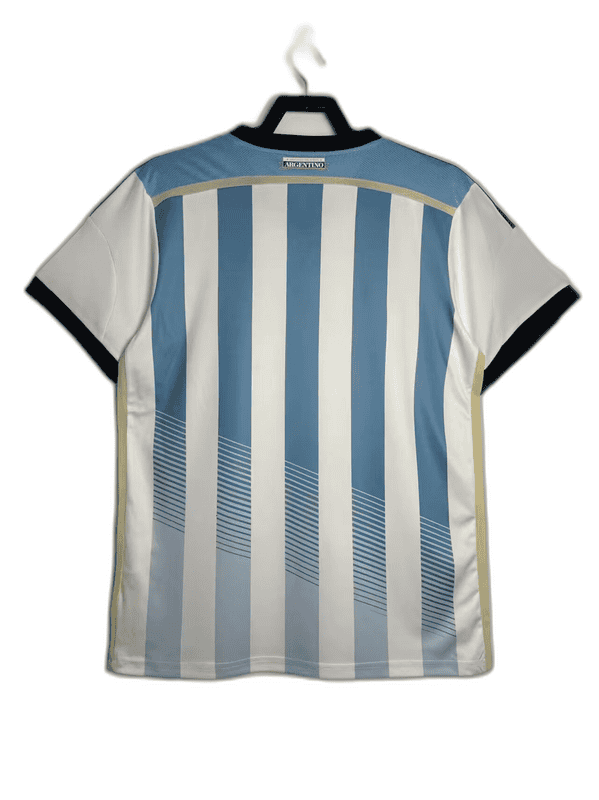 Argentina 2014 I Home Jersey - Retro Version - Image 2