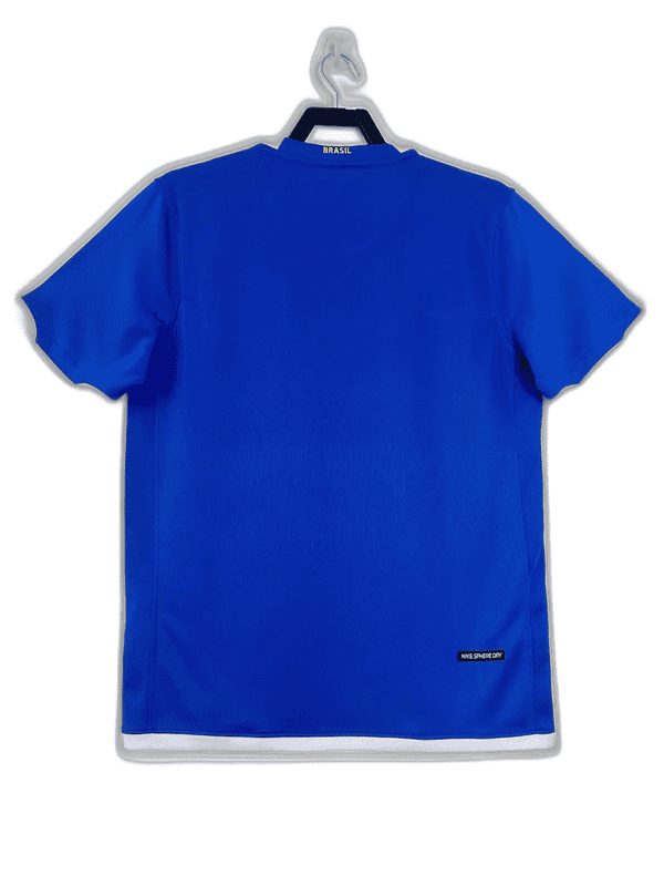 Brazil 2006 II Away Jersey - Retro Version - Image 2