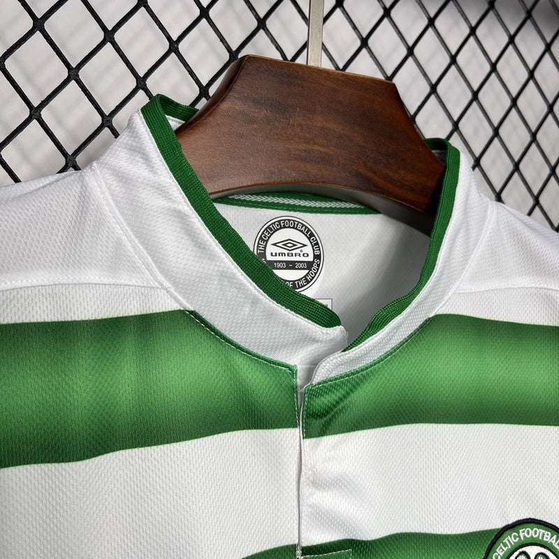 Celtic F.C. 03/04 I Home Jersey - Retro Version - Image 3