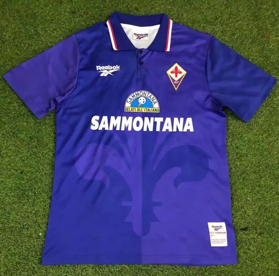Fiorentina 95/96 Home Jersey - Retro Version