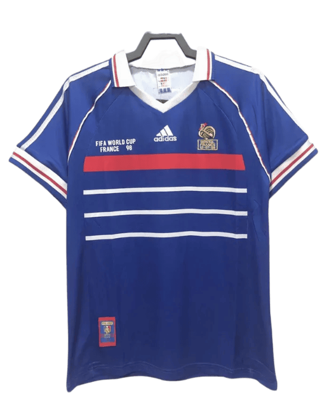 France 1998 I Home Jersey - Retro Version