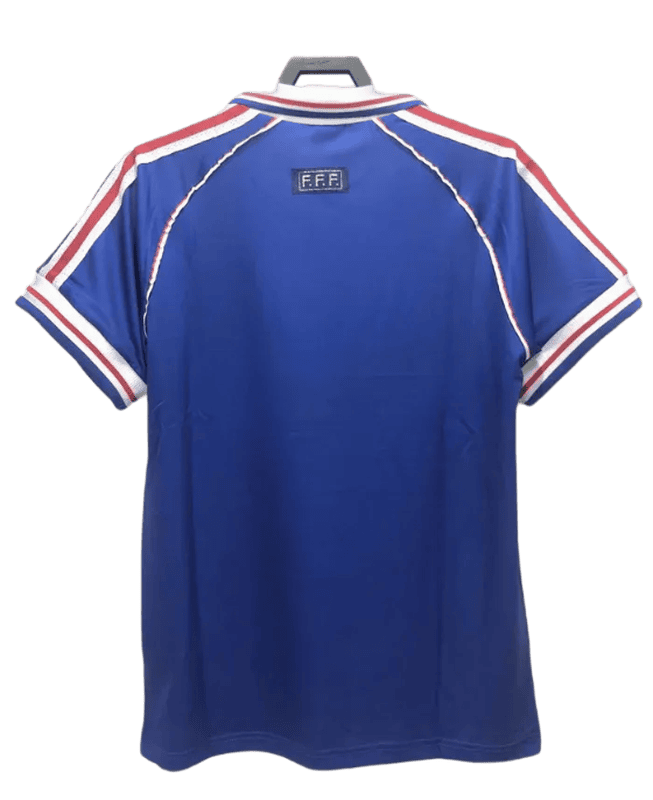 France 1998 I Home Jersey - Retro Version - Image 2