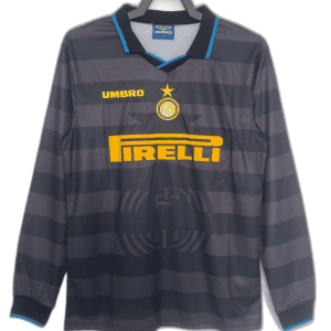 Inter Milan 97/98 II Away Jersey - Long Sleeve Retro Version