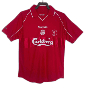 Liverpool 00/01 I Home Jersey - Retro Version