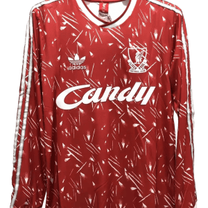Liverpool 89/91 I Home Jersey - Long Sleeve Retro Version