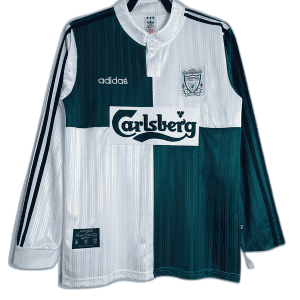 Liverpool 95/96 II Away Jersey - Long Sleeve Retro Version