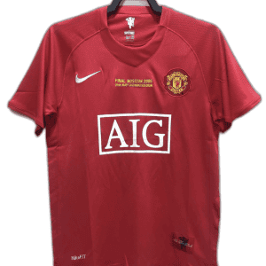 Manchester United 07/08 I Home Jersey - Retro Version