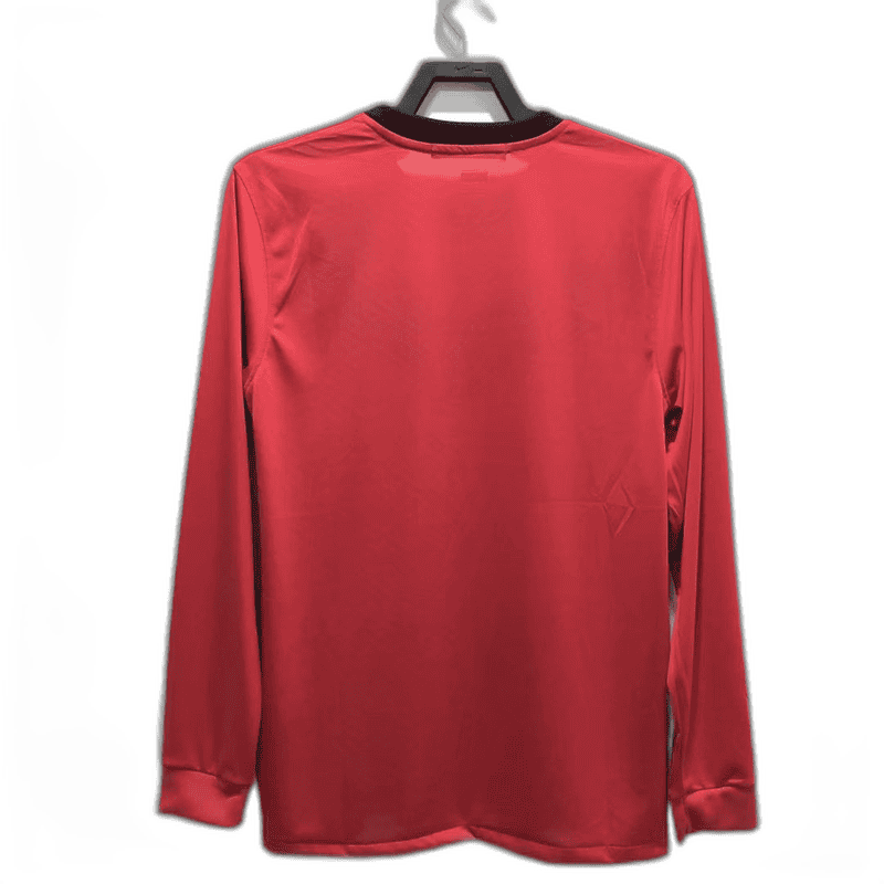 Manchester United 2010 I Home Jersey - Long Sleeve Retro Version - Image 2