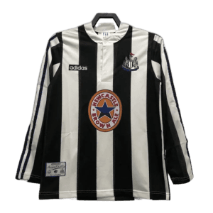 Newcastle United 95/97 I Home Jersey - Long Sleeve Retro Version