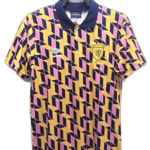Scotland 88/89 Yellow Jersey - Retro Version