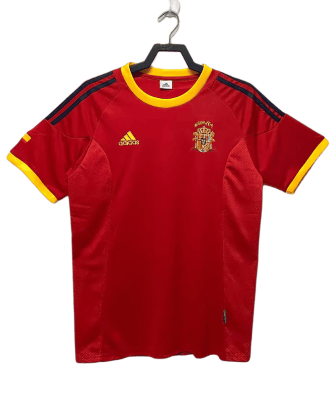 Spain 2002 I Home Jersey - Retro Version