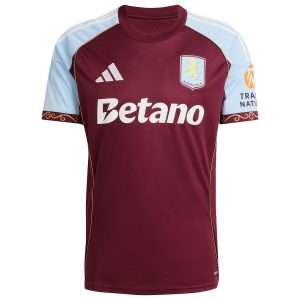 Aston Villa 25/26 Home Jersey - Fan Version