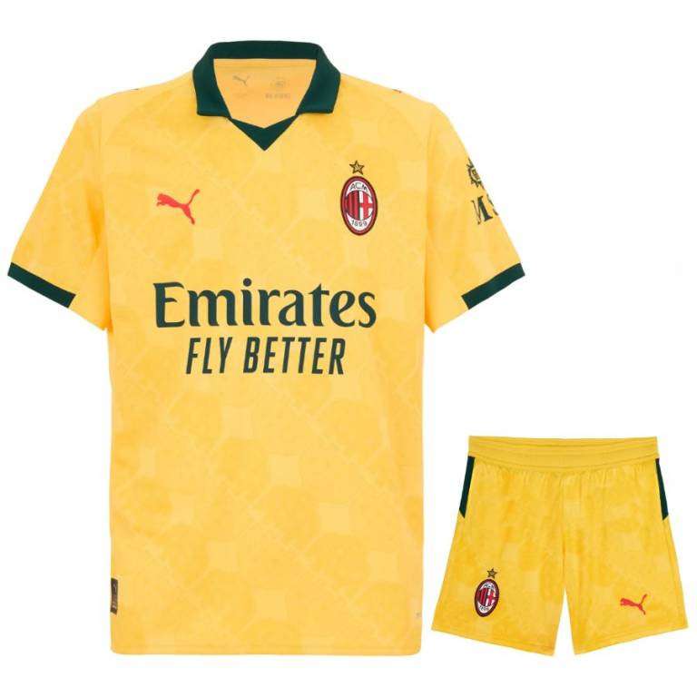 AC Milan 25/26 Third Jersey - Kids Kit