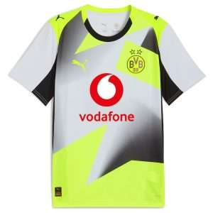 Borussia Dortmund 2025/26 Away Jersey - Fan Version - Front View