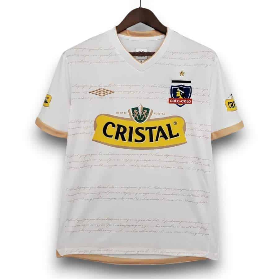 Colo Colo 2011 Home Jersey - Retro Version - Front View
