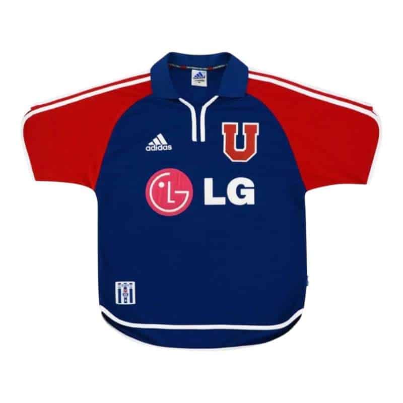 Universidad de Chile 2002 Home Jersey - Retro Version - Front View