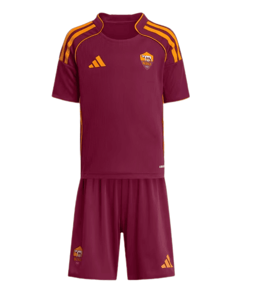 AS Roma 25/26 Home Jersey - Kids Kit