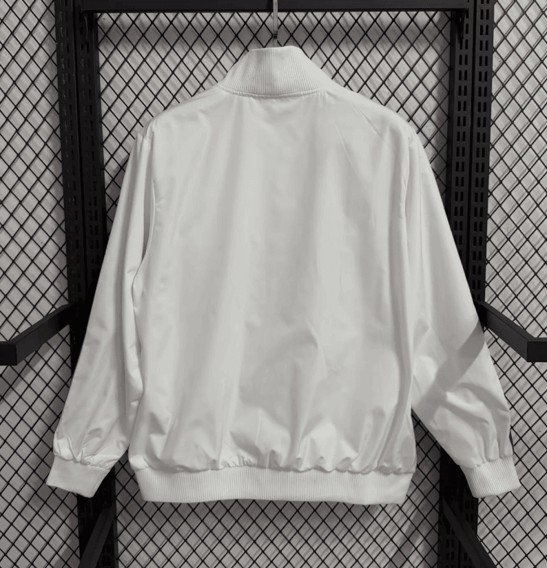 AC Milan 25/26 White Jacket - Back View