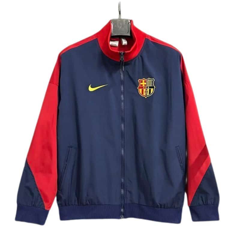 Barcelona 25/26 Blue Red Windbreaker Jacket