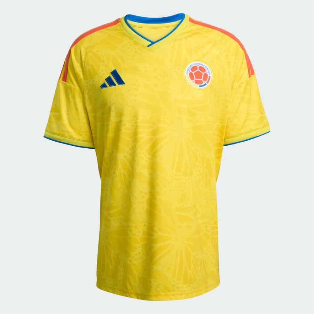 Colombia 2026 Home Jersey - Fan Version - Front View