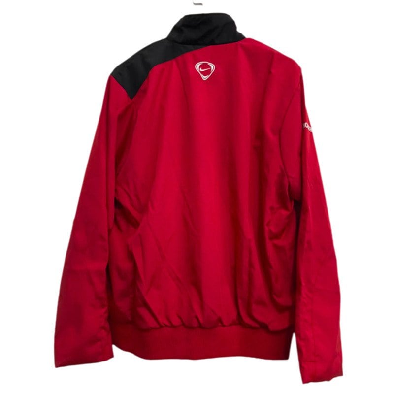 Manchester United 25/26 Red Windbreaker Jacket - Back View