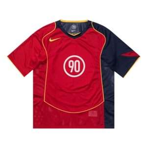 Nike x Total 90 Dri-Fit Soccer Jersey -Red - Front View