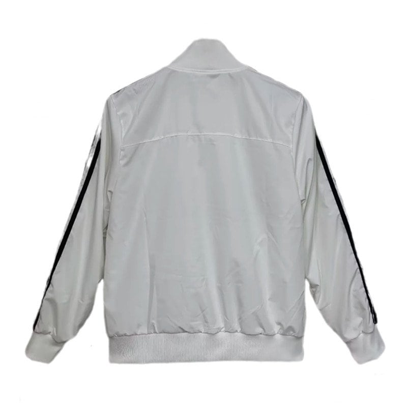 Real Madrid 25/26 White Windbreaker Jacket - Back View