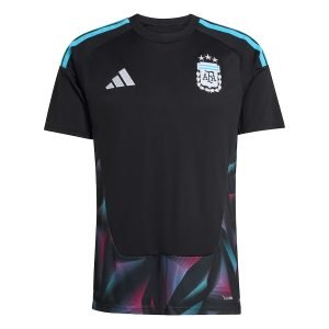 Argentina 2026 Black Goalkeeper Jersey - Fan Version - Front View