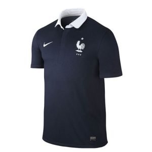 France 2014 Home Jersey - Retro Version - Front View