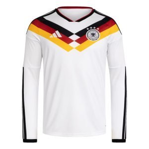 Germany 2026 Home Jersey -Fan Version - Long sleeves - Front View
