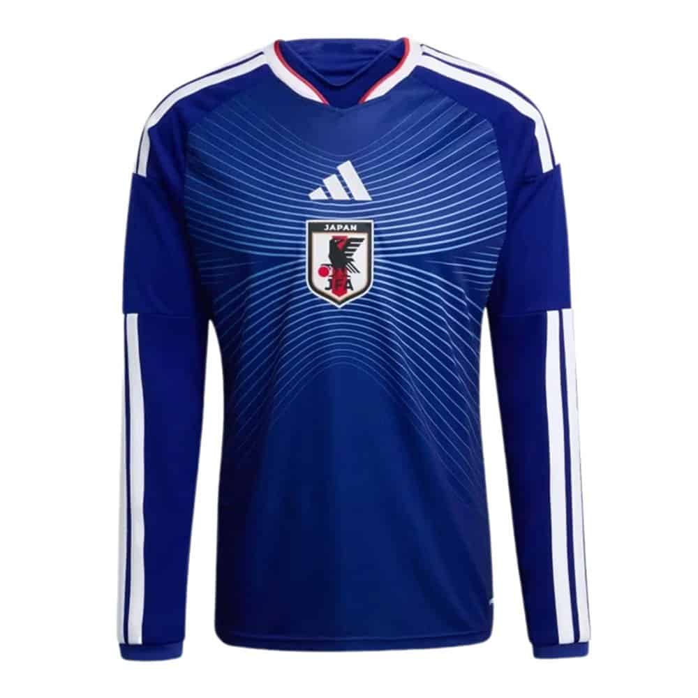Japan 2026 Home Jersey -Fan Version - Long Sleeves - Front View