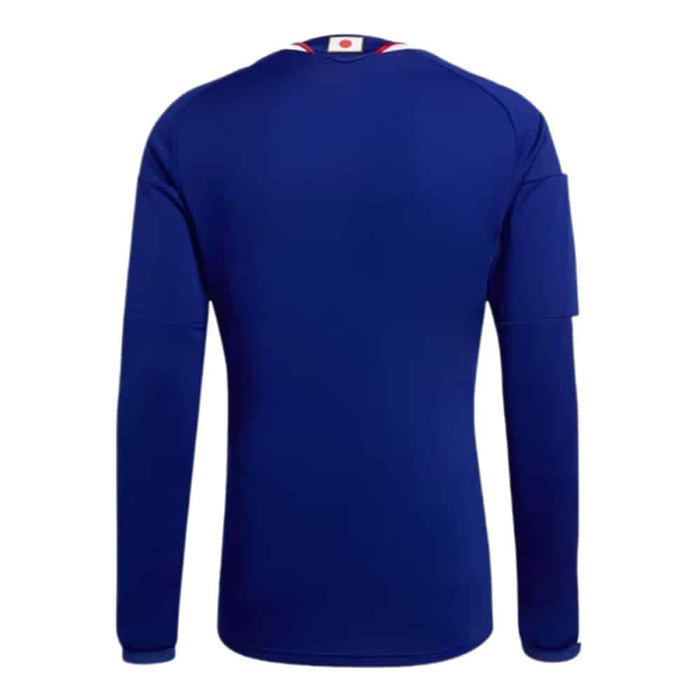 Japan 2026 Home Jersey -Fan Version - Long Sleeves - Back View