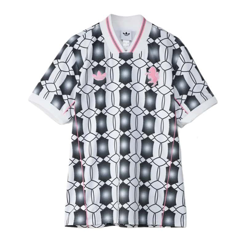 Juventus 25/26 Black White Training Jersey - Player Version - Front View