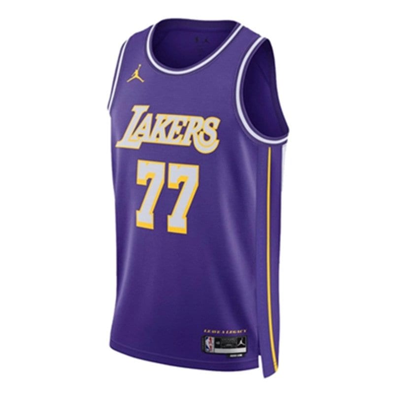 NBA Los Angeles Lakers 25/26 Luka Doncic Jersey - Purple - Front View