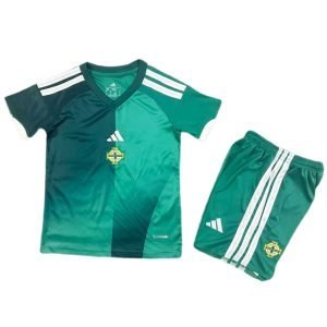 Northern Ireland 2026 Home Jersey - Kids Kit - Front View