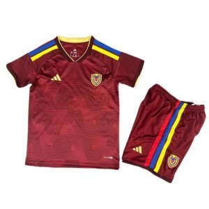 Venezuela 2026 Home Jersey - Kids Kit - Front View