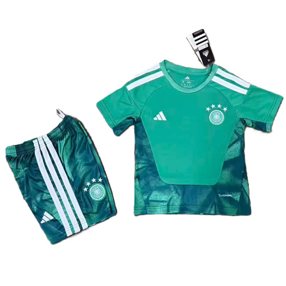 Germany 2026 Green Goalkeeper Jersey - Kids Kit