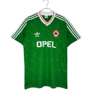 Ireland 1990 Home Jersey - Retro Version - Front View