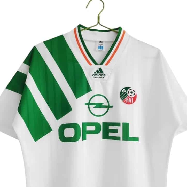 Ireland 92/94 Away Jersey - Retro Version - Back View