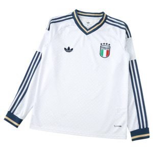 Italy 2026 Away Long Sleeve Jersey - Fan Version - Front View